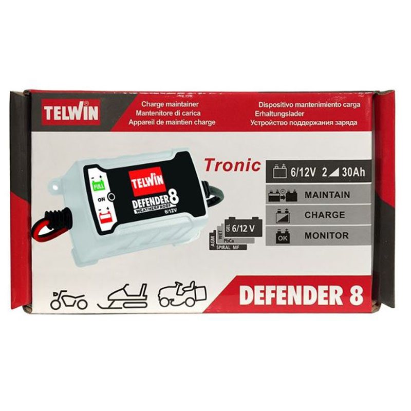 Redresor auto 6-12V cu functie de mentinere DEFENDER 8