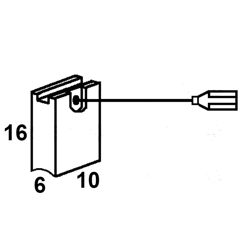 Set perii colectoare pentru BOSCH, HILTI