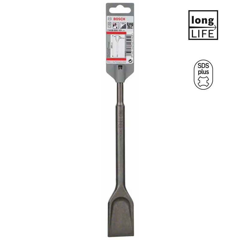 Dalta spatulata SDS-Plus Long Life, 250 x 40 mm