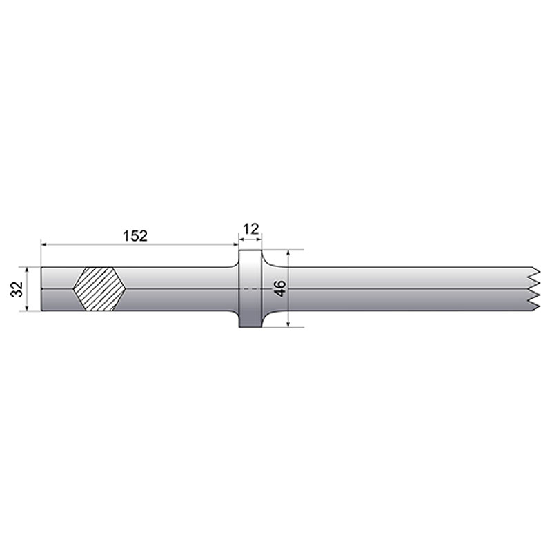 Spitz KAESER S32x152, 450 mm