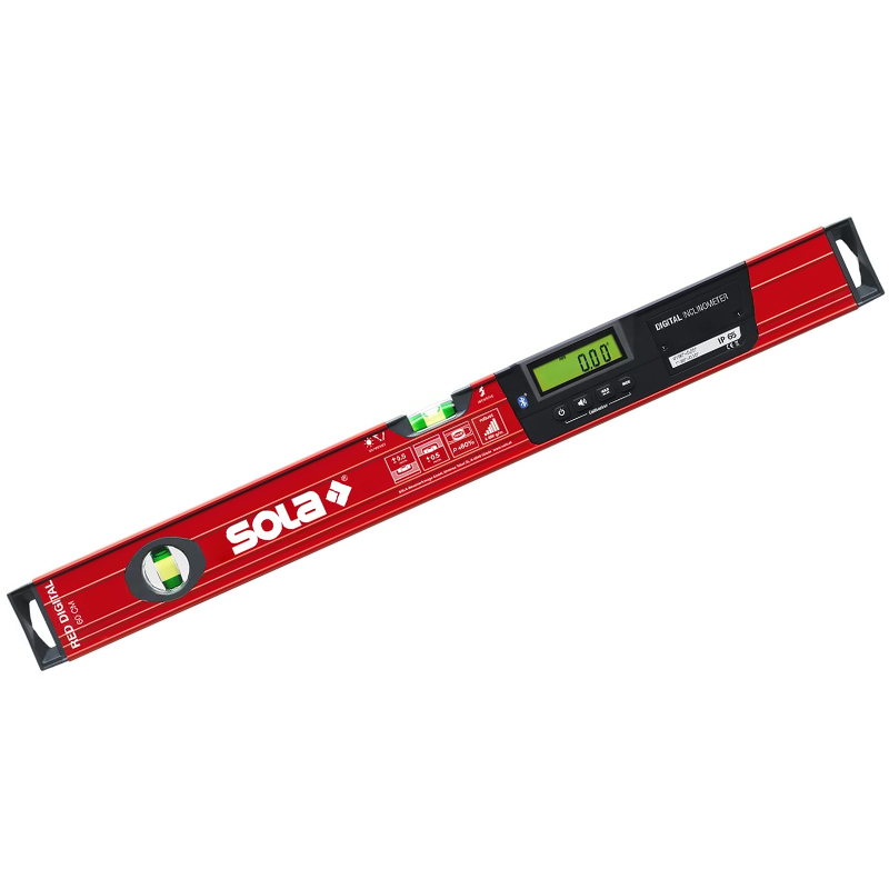 Nivela electronica digitala (clinometru), 120 cm, Sola, tip RED 120 DIGITAL, cu bluetooth