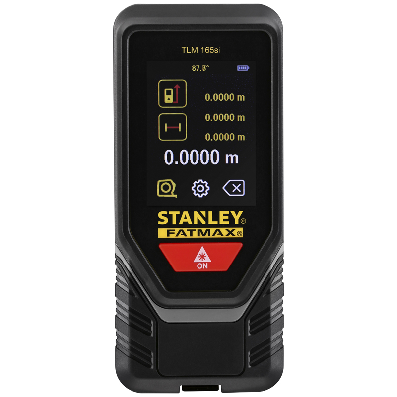 Telemetru STANLEY tip TLM165SI, distanta masurare 60 m, cu Bluetooth