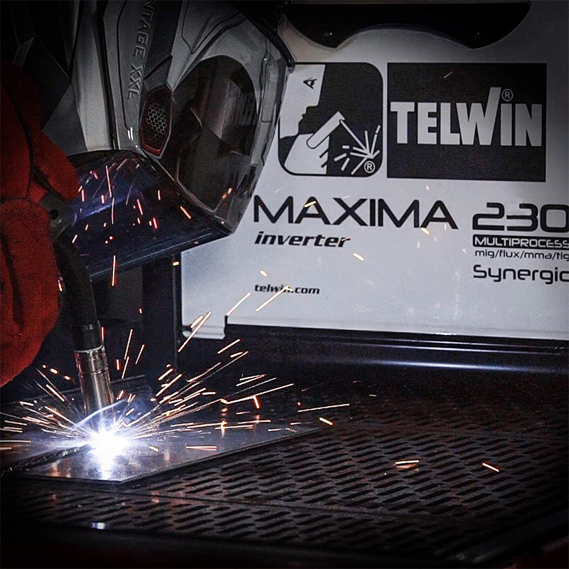 Aparat de sudura multiproces MIG/MAG Telwin MAXIMA 230 SYNERGIC