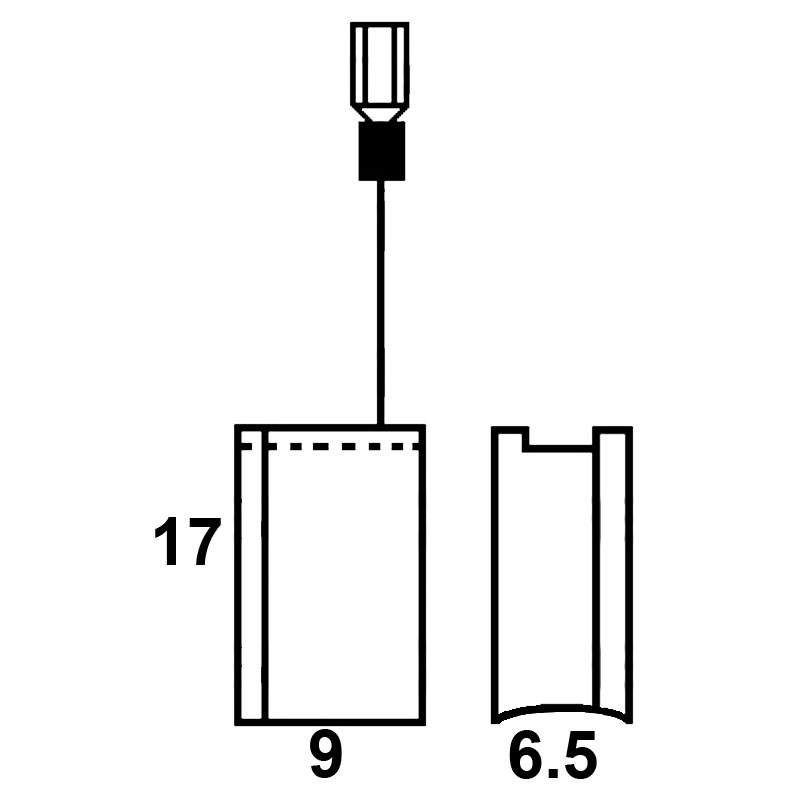 Set perii colectoare pentru HITACHI / HIKOKI 999076