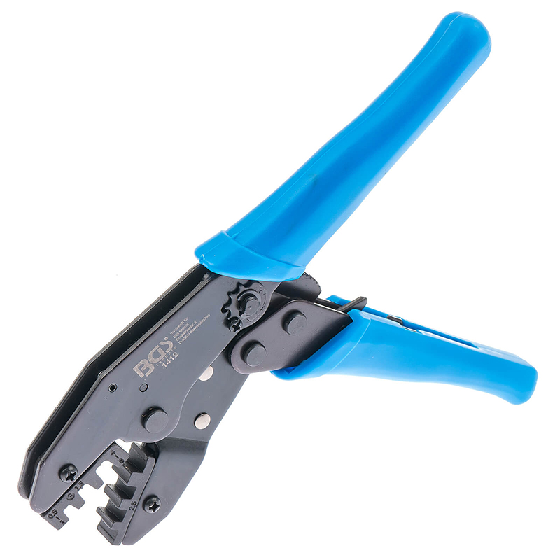 Cleste cu clichet de sertizat papuci BGS, 0.5-6 mm², 215mm