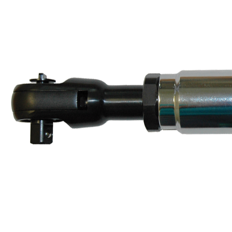 Cheie cu clichet lunga 300 mm, 3/8'' reversibila, PNEUTEC max. 100 Nm, forma dreapta, tip UT8009