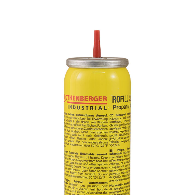 Butelie de gaz pentru reincarcare brichete, Rothenberger Rofill Super 100