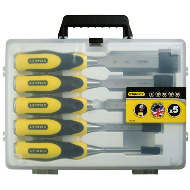 Set 5 dalti pentru lemn DYNAGRIP 6, 10, 15, 20 si 25 mm, Stanley