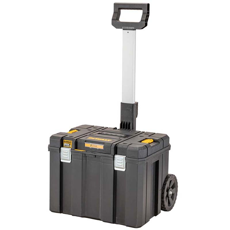 Cutie de transport si depozitare mare, cu roti, DeWalt, tip TROLLER TSTAK 2.0 IP54 