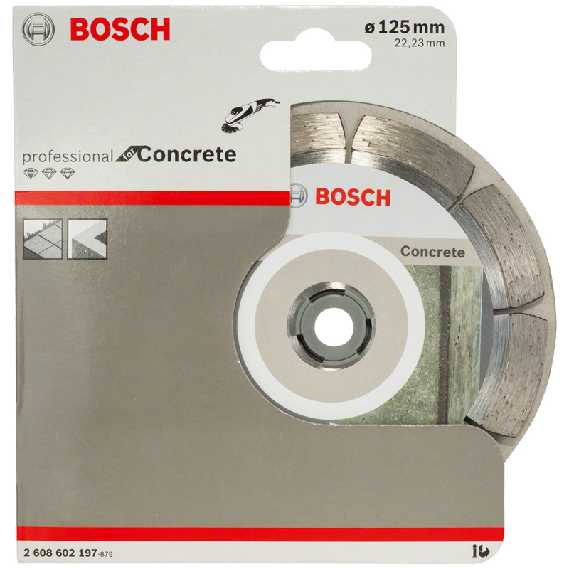 Disc diamantat pentru beton, 125x22.2 mm