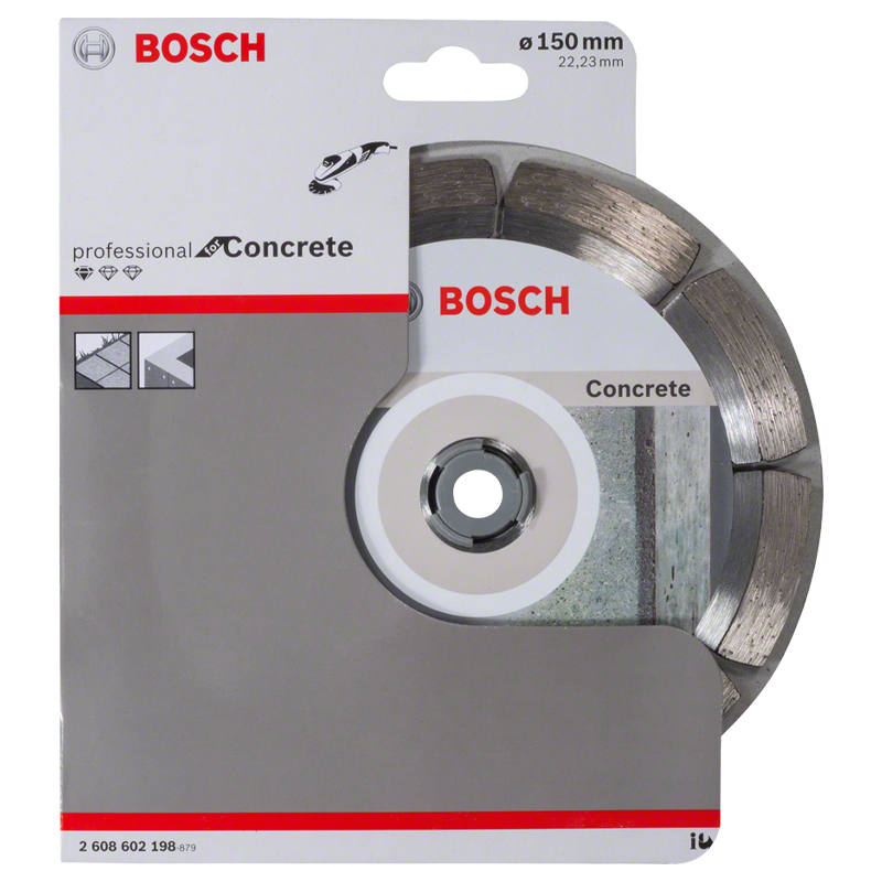 Disc diamantat pentru beton, 150x22.2 mm