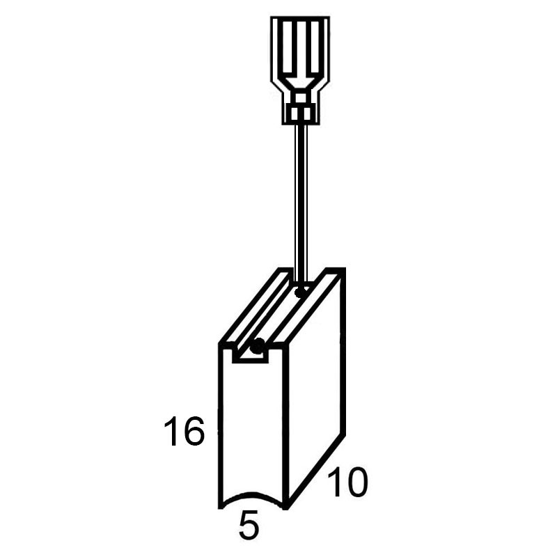 Set perii colectoare pentru MILWAUKEE 4931381391