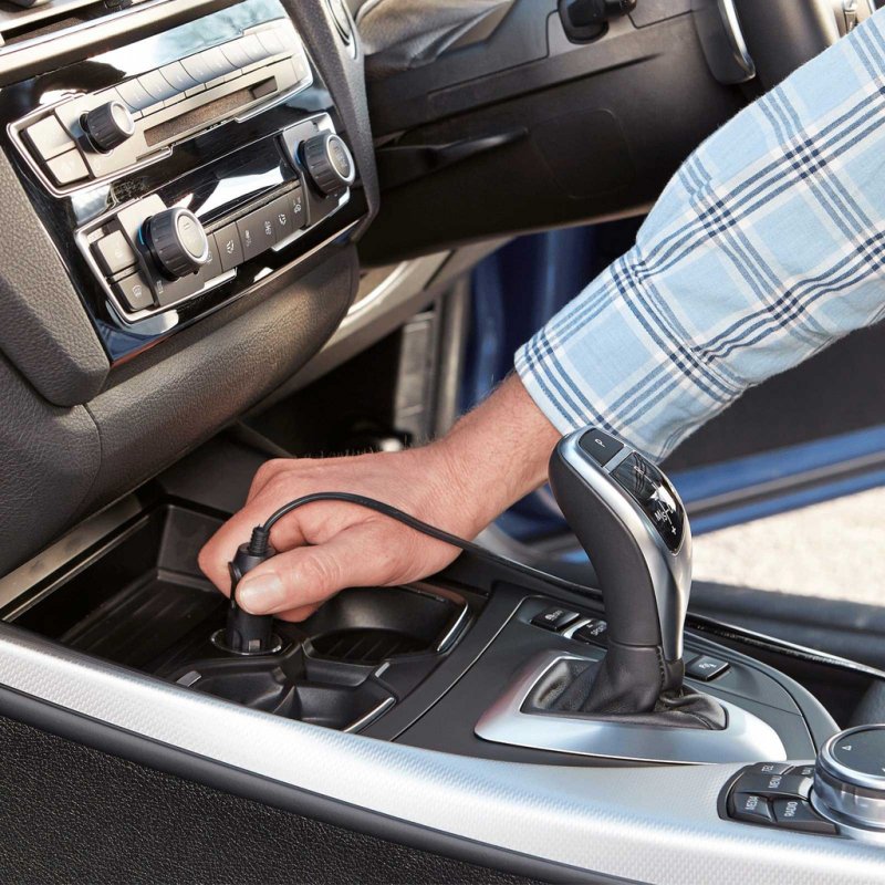 Compresor auto 12 V, 11 bar, Black&Decker ASI400-XJ 
