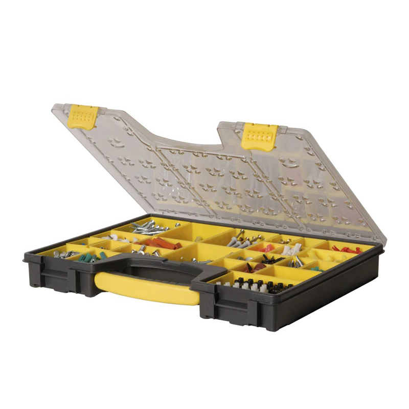 Organizator profesional STANLEY cu capac, 25 compartimente, 42.2 x 5.2 x 33.4 cm