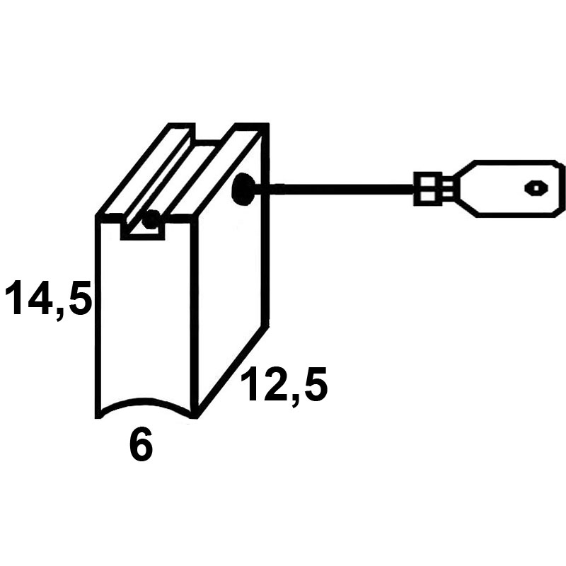 Set perii colectoare pentru METABO