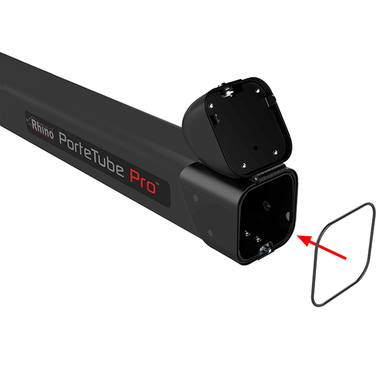 Dispozitiv de transportat tevi pe portbagaj, PorteTube Pro Black 4m