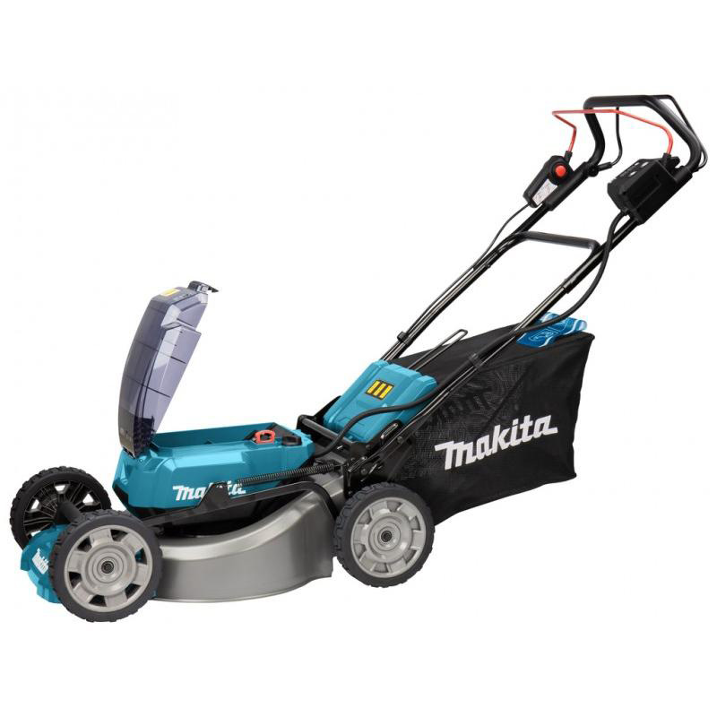 Masina de tuns iarba compatibila cu acumulatori 2x18V, 46cm, cu autotractare, Makita, tip DLM462Z, SOLO