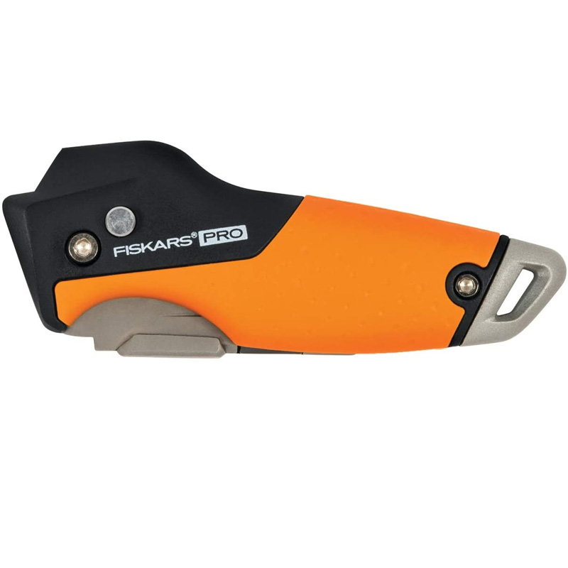 Cutit utilitar pliabil CarbonMax, lama trapezoidala, Fiskars