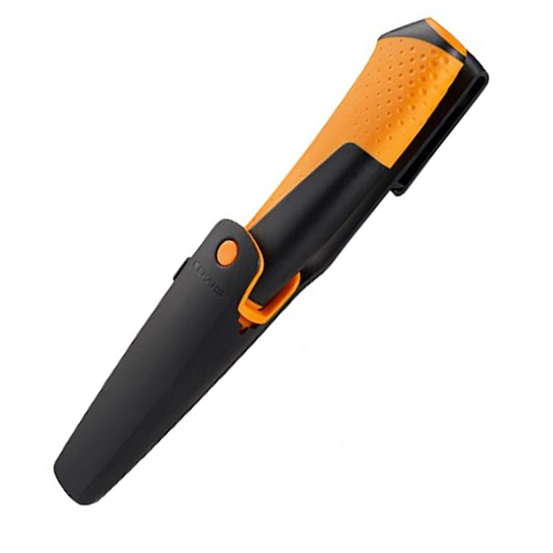 Cutit universal cu ascutitor Fiskars, 225 mm, 135 g