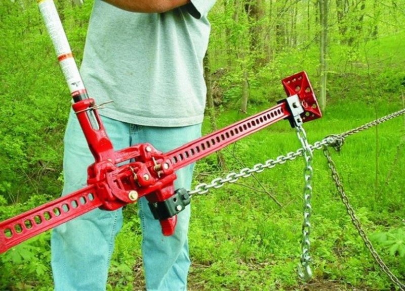 Cric mecanic off-road 3 tone, Big Red