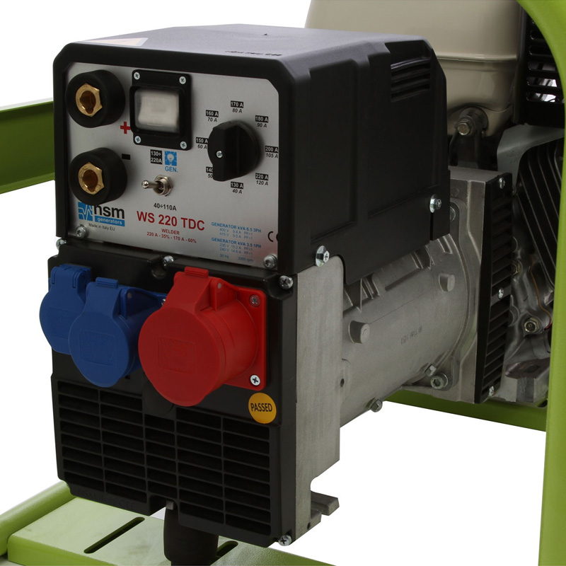 Generator de sudura trifazat benzina tip W220TDC