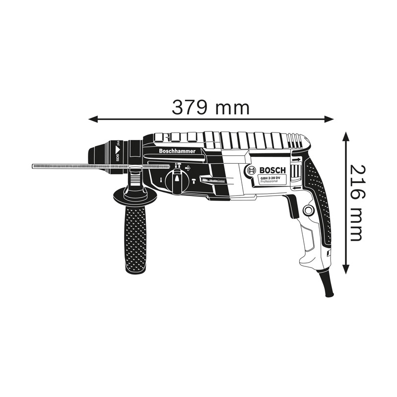 Ciocan rotopercutor SDS-plus tip GBH 2-28