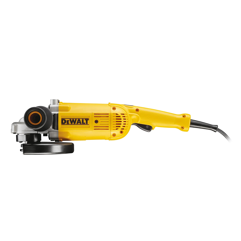 Polizor unghiular DeWALT, 230mm, 2400W, 6500 rpm, cu disc diamantat, tip DWE4559-QS