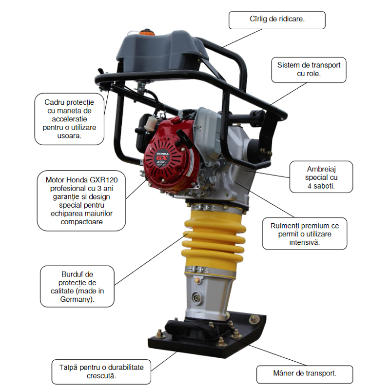 Mai compactor tip CV76HR