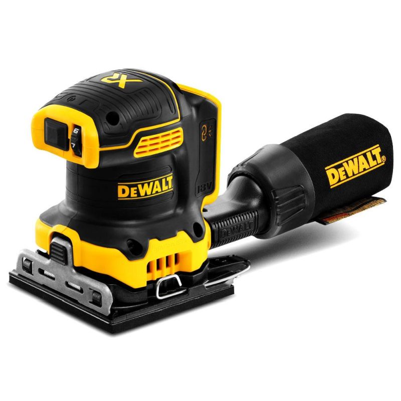 Slefuitor cu vibratii, cu acumulatori 18V XR, SOLO, tip DCW200NT-XJ