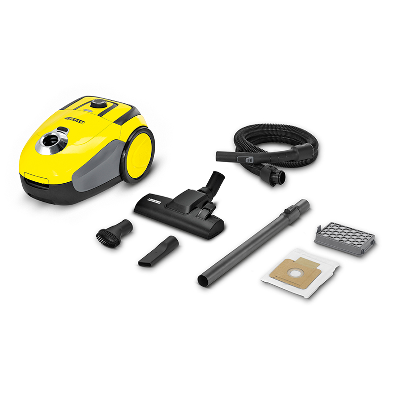Aspirator uscat cu sac Karcher, tip VC2 (yellow)