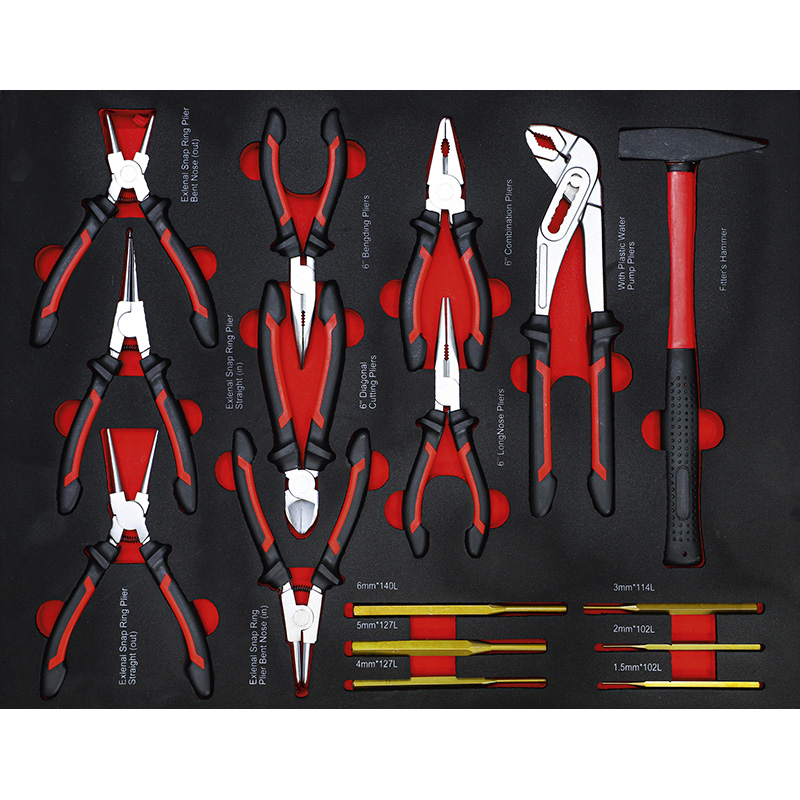 Carucior pentru scule BGS 7 sertare + usa laterala, cu 250 scule
