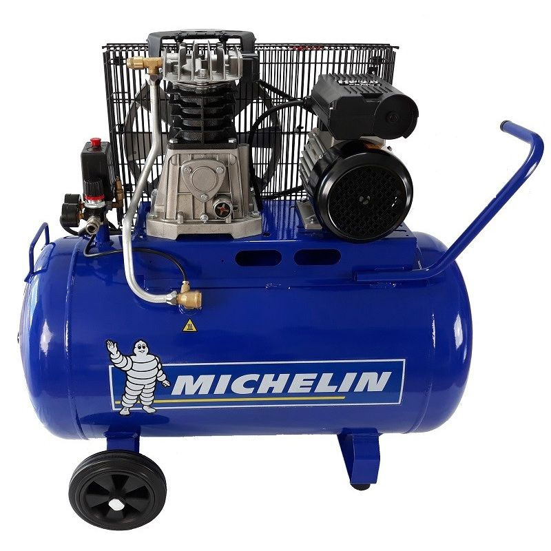 Compresor monofazat profesional, 100l, 250l/min, MICHELIN MB100