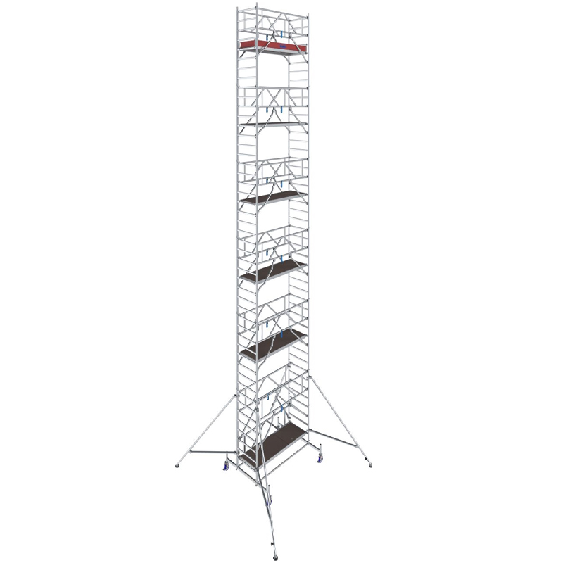 Schela mobila Stabilo S10 0,75 x 2m, aluminiu, inaltime lucru 13,4m