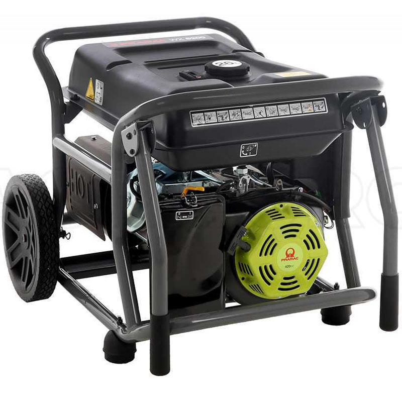 Generator de curent monofazat, pornire electrica, 5.8 kW, tip WX6200+CONN