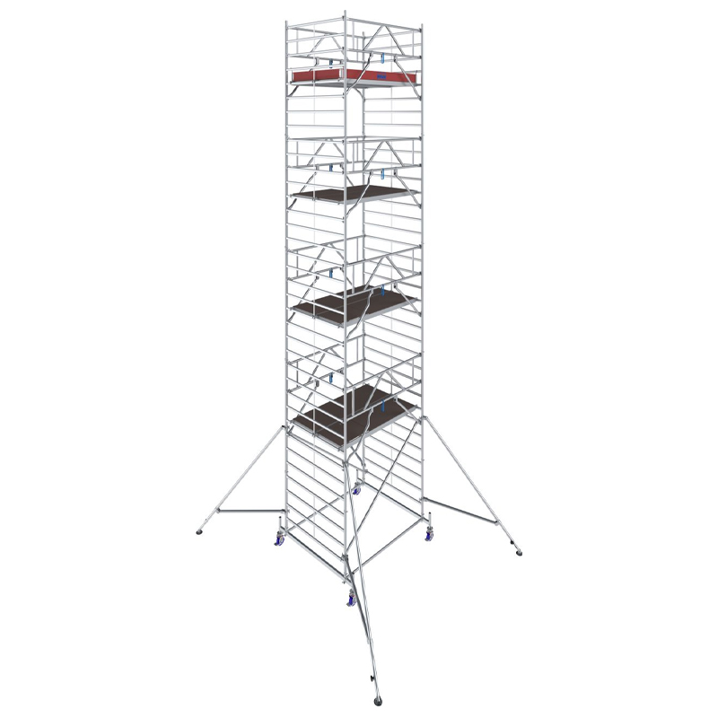 Schela mobila Stabilo S50 1,5 x 2m, aluminiu, inaltime lucru 10.4m, inaltime max. platforma 8.4m