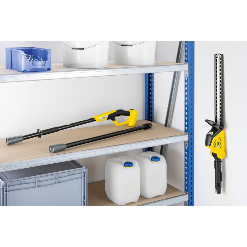 Foarfeca de tuns gard viu cu acumulatori 18V, 2.5Ah, telescopica, Karcher, tip PHG 18-45
