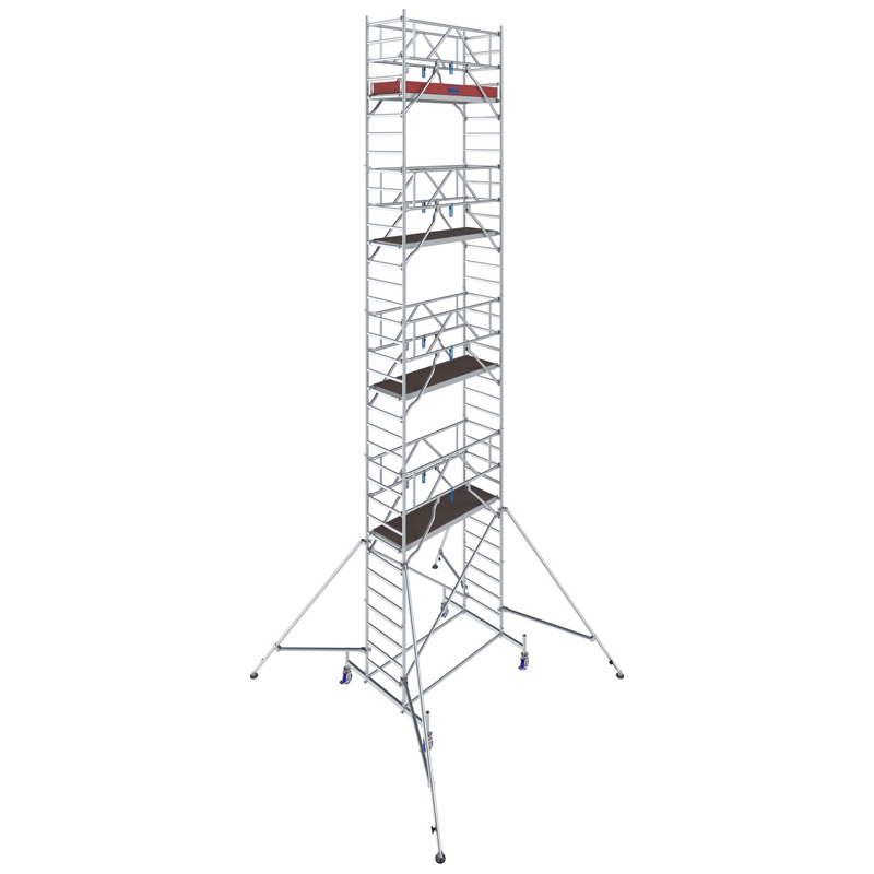 Schela mobila Stabilo S10 0,75 x 2m, aluminiu, inaltime lucru 11,4m