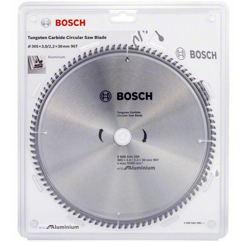 Disc placat pentru circular, 254 x 30 mm, 80 dinti, Eco for Aluminium