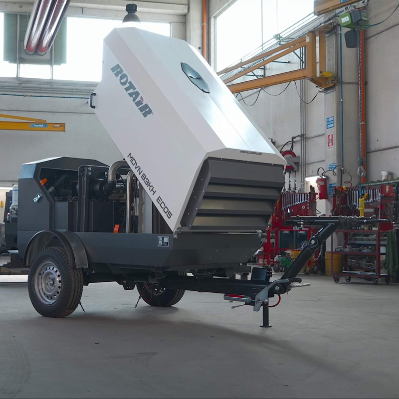 Motocompresor ROTAIT MDVN 83 ECO5 Dual Pressure - 8 m³/min, 7-10 bar