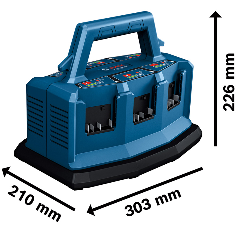 Incarcator rapid 6 porturi Bosch GAL 18V6-80