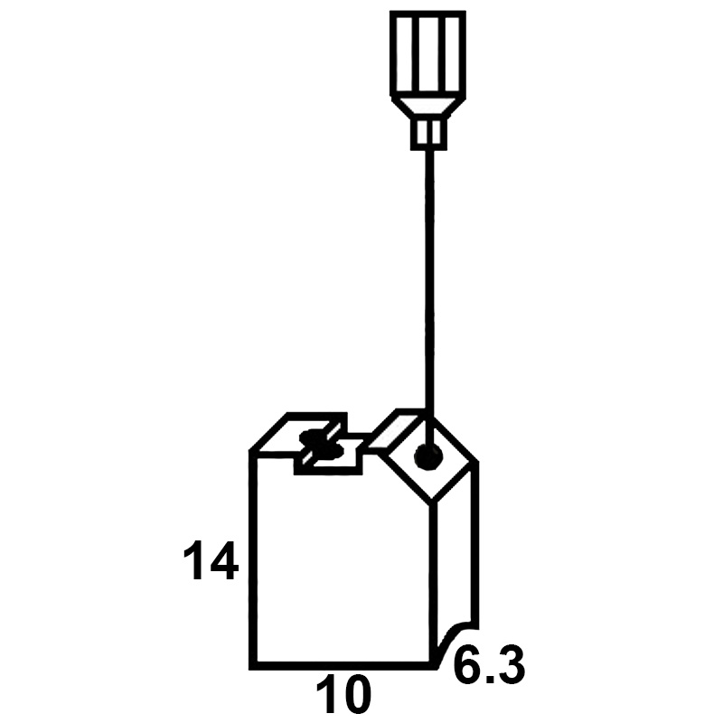 Set perii colectoare pentru DEWALT 919646-02, 949647-02