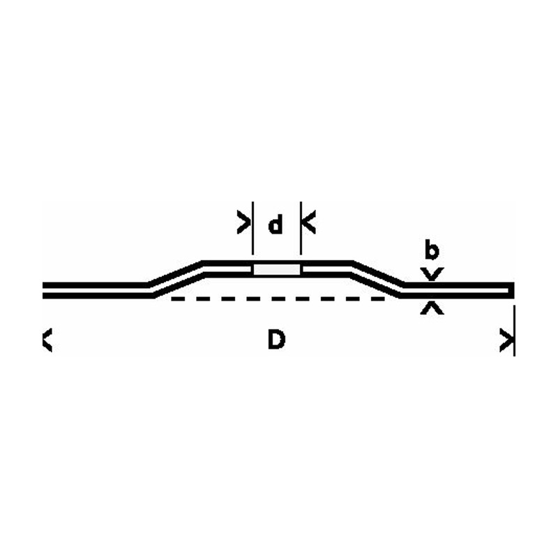 Disc pentru slefuire / polizare metal, tip Expert for Metal, 125 x 22.2 x 6 mm