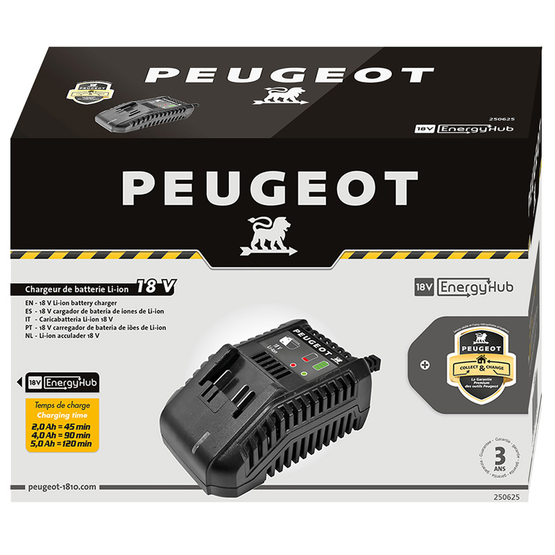 Incarcator rapid Peugeot, 18V EnergyHub