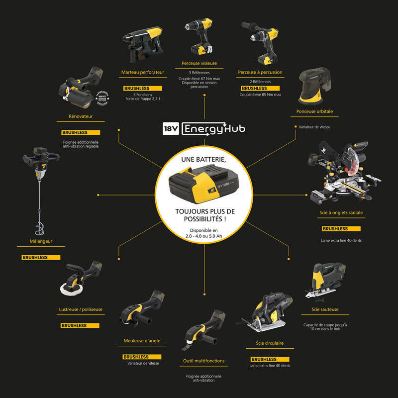 Incarcator rapid Peugeot, 18V EnergyHub