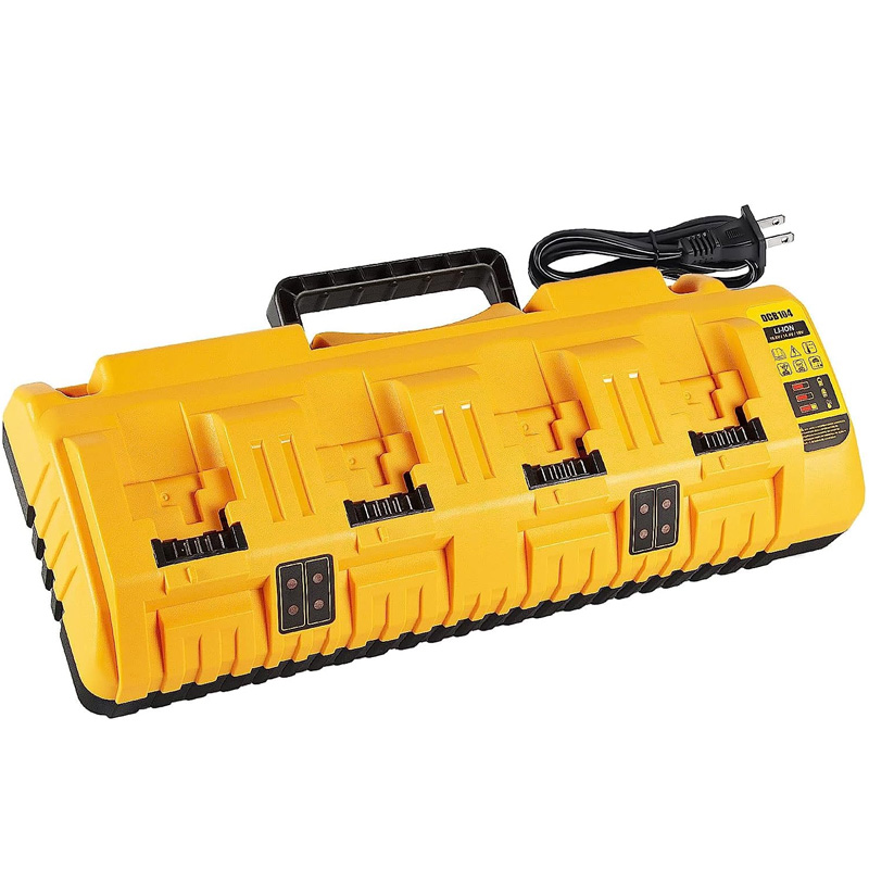Incarcator rapid 4 porturi multi-voltaj DEWALT, XR 10.8 - 14 - 18V si Flexvolt 54V, 8A