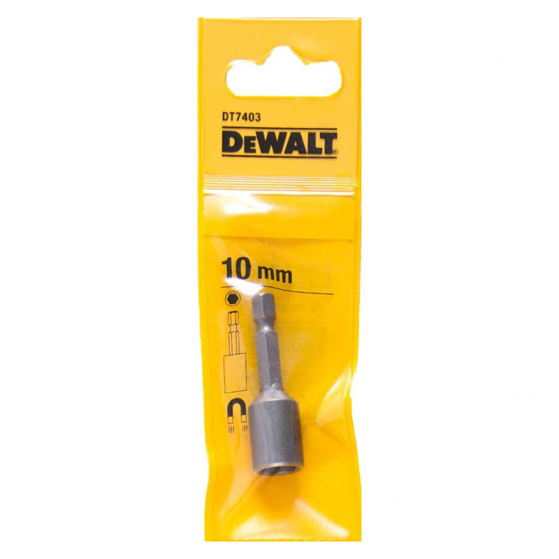 Cheie tubulara magnetica DEWALT, pentru masini de insurubat, 1/4