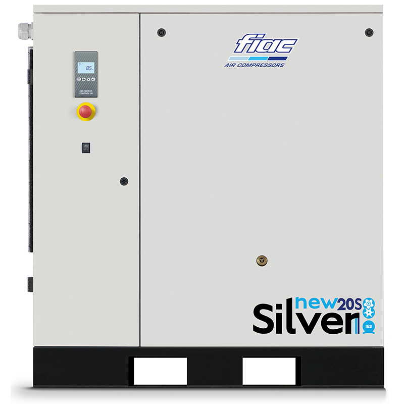 Compresor cu surub FIAC New Silver 20S, 10 bar, 20 CP, 2215 l/min