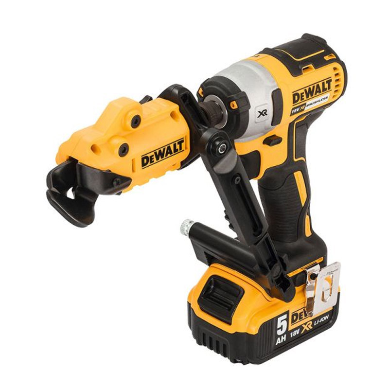 Adaptor/foarfeca electrica pentru tabla, pentru masini de insurubat cu impact, hex. 1/4