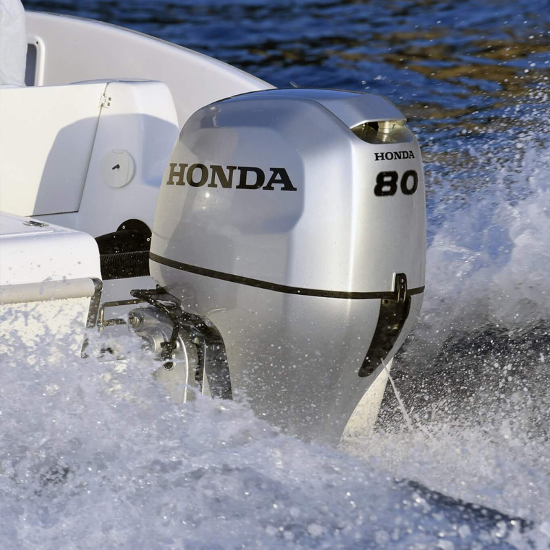 Motor de barca Honda BF80AK1 LRTU, cizma lunga, 80 CP