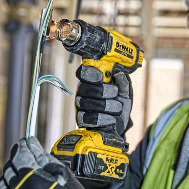 Suflanta cu aer cald DEWALT DCE530N-XJ | 18V, SOLO, compacta